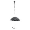 LEDTM® UMBRELLA 01407 Vintage Κρεμαστό Φωτιστικό Οροφής με Ντουί 5 x E27 AC 220-240V IP20 - Ασημί - Μ60 x Π60 x Y65cm - Image 4