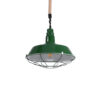 LEDTM® CRANE 01408 Vintage Κρεμαστό Φωτιστικό Οροφής με Ντουί 1 x E27 AC 220-240V IP20 - Πράσινο & Μπεζ - Μ36 x Π36 x Y31cm - Image 2