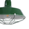 LEDTM® CRANE 01408 Vintage Κρεμαστό Φωτιστικό Οροφής με Ντουί 1 x E27 AC 220-240V IP20 - Πράσινο & Μπεζ - Μ36 x Π36 x Y31cm - Image 9