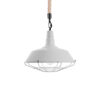 LEDTM® CRANE 01409 Vintage Κρεμαστό Φωτιστικό Οροφής με Ντουί 1 x E27 AC 220-240V IP20 - Λευκό & Μπεζ - Μ36 x Π36 x Υ31cm - Image 5