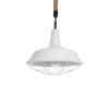 LEDTM® PUPPET 01412 Vintage Κρεμαστό Φωτιστικό Οροφής με Ντουί 1 x E27 AC 220-240V IP20 - Λευκό & Μπεζ - Μ36 x Π36 x Y31cm - Image 2