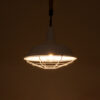 LEDTM® PUPPET 01412 Vintage Κρεμαστό Φωτιστικό Οροφής με Ντουί 1 x E27 AC 220-240V IP20 - Λευκό & Μπεζ - Μ36 x Π36 x Y31cm - Image 3