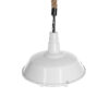 LEDTM® PUPPET 01412 Vintage Κρεμαστό Φωτιστικό Οροφής με Ντουί 1 x E27 AC 220-240V IP20 - Λευκό & Μπεζ - Μ36 x Π36 x Y31cm - Image 7
