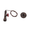 LEDTM® SPIGOT 01413 Vintage Κρεμαστό Φωτιστικό Οροφής με Ντουί 1 x E27 AC 220-240V IP20 - Χάλκινο & Κόκκινο - Μ5 x Π5 x Y20cm - Image 12