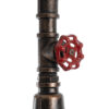 LEDTM® SPIGOT 01414 Vintage Κρεμαστό Φωτιστικό Οροφής με Ντουί 1 x E27 AC 220-240V IP20 - Καφέ & Κόκκινο - Μ5 x Π5 x Y20cm - Image 10