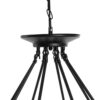 LEDTM® MILLBANK 01423 Vintage Κρεμαστό Φωτιστικό Οροφής με Ντουί 8 x E27 AC 220-240V IP20 - Μαύρο & Μπεζ - Μ80 x Π80 x Y54cm - Image 10