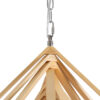 LEDTM® OCTAVE 01431 Μοντέρνο Κρεμαστό Φωτιστικό Οροφής με Ντουί 1 x E27 AC 220-240V IP20 - Μπεζ - Μ64 x Π64 x Y66cm - Image 12