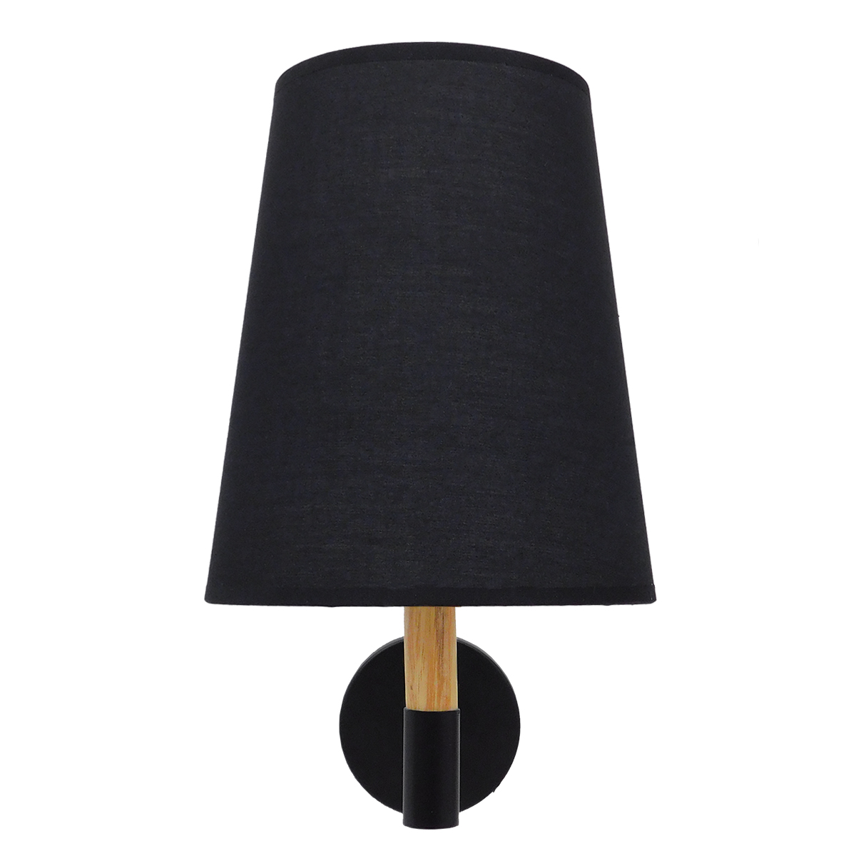 LEDTM® LYDFORD 01432 Μοντέρνο Φωτιστικό Τοίχου - Απλίκα με Ντουί 1 x E27 AC 220-240V IP20 - Μαύρο & Μπεζ - Μ20 x Π28 x Υ36cm - Image 5