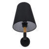 LEDTM® LYDFORD 01432 Μοντέρνο Φωτιστικό Τοίχου - Απλίκα με Ντουί 1 x E27 AC 220-240V IP20 - Μαύρο & Μπεζ - Μ20 x Π28 x Υ36cm - Image 6