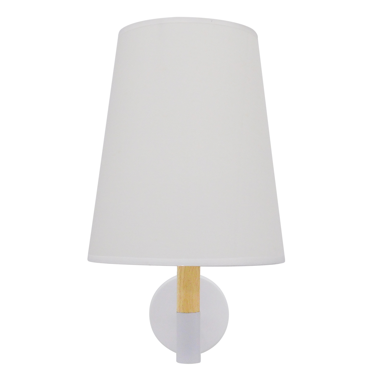 LEDTM® LYDFORD 01433 Μοντέρνο Φωτιστικό Τοίχου - Απλίκα με Ντουί 1 x E27 AC 220-240V IP20 - Λευκό & Μπέζ - Μ20 x Π28 x Υ36cm - Image 5