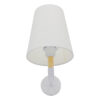 LEDTM® LYDFORD 01433 Μοντέρνο Φωτιστικό Τοίχου - Απλίκα με Ντουί 1 x E27 AC 220-240V IP20 - Λευκό & Μπέζ - Μ20 x Π28 x Υ36cm - Image 6