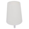 LEDTM® LYDFORD 01433 Μοντέρνο Φωτιστικό Τοίχου - Απλίκα με Ντουί 1 x E27 AC 220-240V IP20 - Λευκό & Μπέζ - Μ20 x Π28 x Υ36cm - Image 7