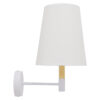 LEDTM® LYDFORD 01433 Μοντέρνο Φωτιστικό Τοίχου - Απλίκα με Ντουί 1 x E27 AC 220-240V IP20 - Λευκό & Μπέζ - Μ20 x Π28 x Υ36cm - Image 8