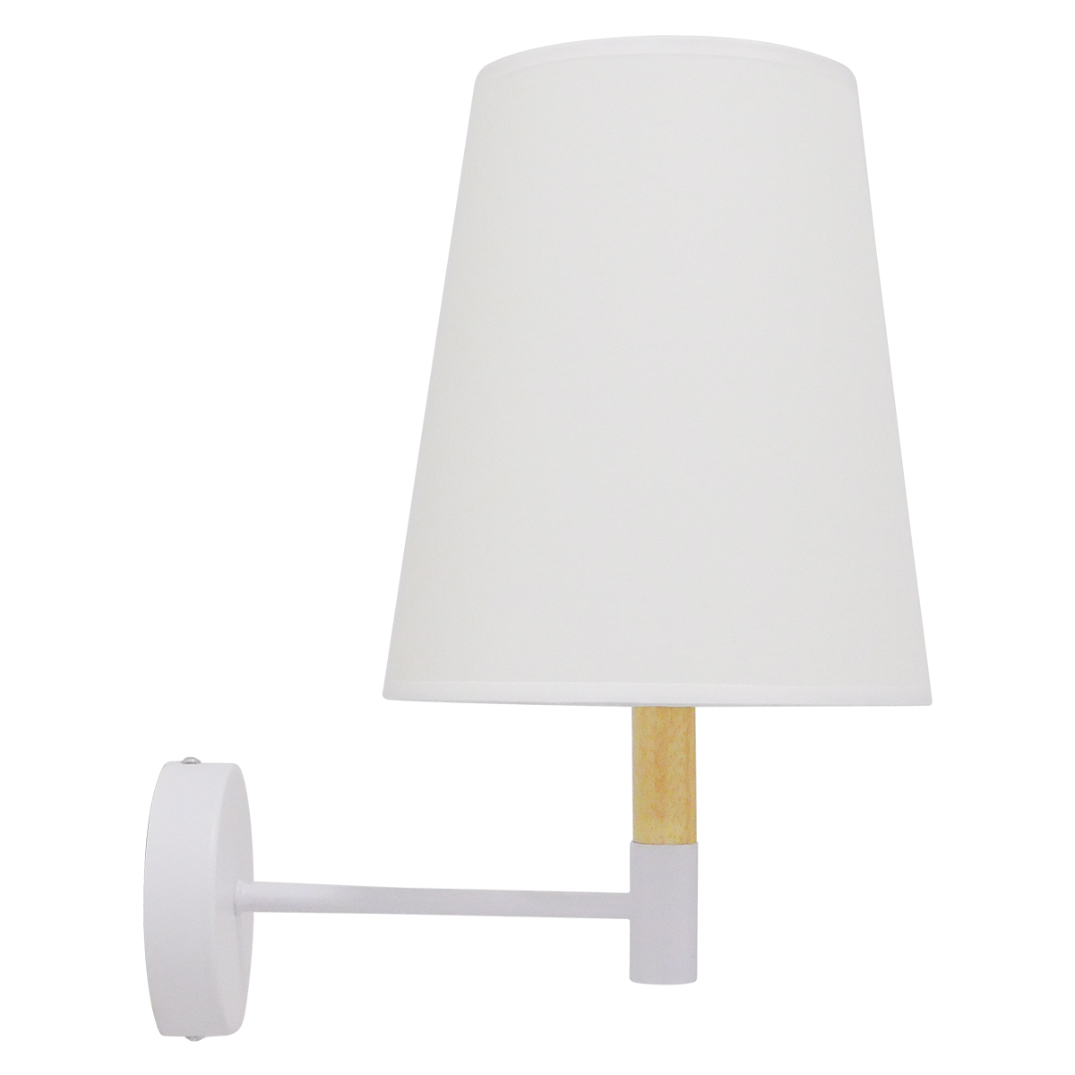 LEDTM® LYDFORD 01433 Μοντέρνο Φωτιστικό Τοίχου - Απλίκα με Ντουί 1 x E27 AC 220-240V IP20 - Λευκό & Μπέζ - Μ20 x Π28 x Υ36cm - Image 8