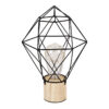 LEDTM® ANTLER 01443 Μοντέρνο Επιτραπέζιο Φωτιστικό LED 2.2W 154lm 360° DC 5V IP20 Θερμό Λευκό 2700K - DIODE - Μαύρο & Μπεζ - Μ19 x Π19 x Υ29cm - 2 Χρόνια Εγγύηση - Image 5