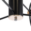 LEDTM® NEXUS 01446 Μοντέρνο Φωτιστικό Οροφής με Ντουί 6 x E27 AC 220-240V IP20 - Μαύρο & Χάλκινο - Μ105 x Π105 x Υ70cm - Image 7