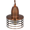 LEDTM® MANHATTAN 01453 Μοντέρνο Κρεμαστό Φωτιστικό Οροφής με Ντουί 1 x E27 AC 220-240V IP20 - Χάλκινο - Μ11 x Π11 x Υ14cm - Image 6