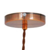 LEDTM® MANHATTAN 01453 Μοντέρνο Κρεμαστό Φωτιστικό Οροφής με Ντουί 1 x E27 AC 220-240V IP20 - Χάλκινο - Μ11 x Π11 x Υ14cm - Image 7