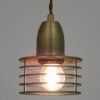 LEDTM® MANHATTAN 01454 Μοντέρνο Κρεμαστό Φωτιστικό Οροφής με Ντουί 1 x E27 AC 220-240V IP20 - Μπρούτζινο - Μ11 x Π11 x Υ14cm - Image 3