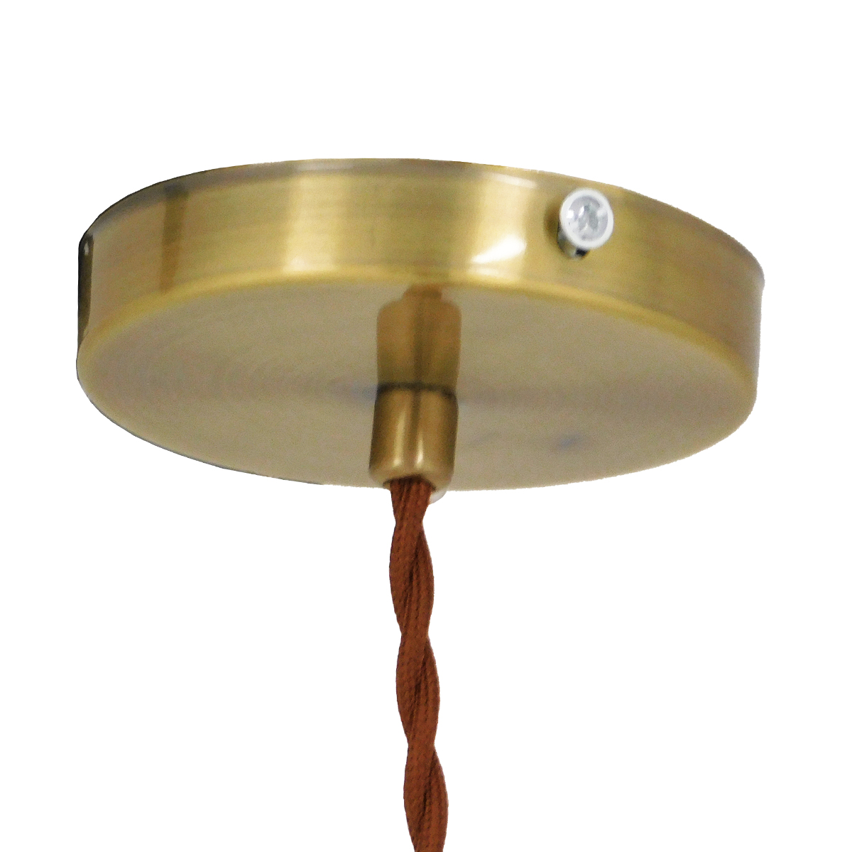 LEDTM® MANHATTAN 01455 Μοντέρνο Κρεμαστό Φωτιστικό Οροφής με Ντουί 1 x E27 AC 220-240V IP20 - Μπρούτζινο - Μ11 x Π11 x Υ14cm - Image 8