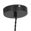 LEDTM® MANHATTAN 01456 Μοντέρνο Κρεμαστό Φωτιστικό Οροφής με Ντουί 1 x E27 AC 220-240V IP20 - Μαύρο - Μ11 x Π11 x Υ14cm - Image 8