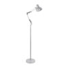 LEDTM® AUDREY 01469 Vintage Επιδαπέδιο Φωτιστικό με Ντουί 1 x E27 AC 220-240V IP20 - Ασημί - Μ15 x Π15 x Υ190cm - Image 2