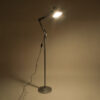 LEDTM® AUDREY 01469 Vintage Επιδαπέδιο Φωτιστικό με Ντουί 1 x E27 AC 220-240V IP20 - Ασημί - Μ15 x Π15 x Υ190cm - Image 3