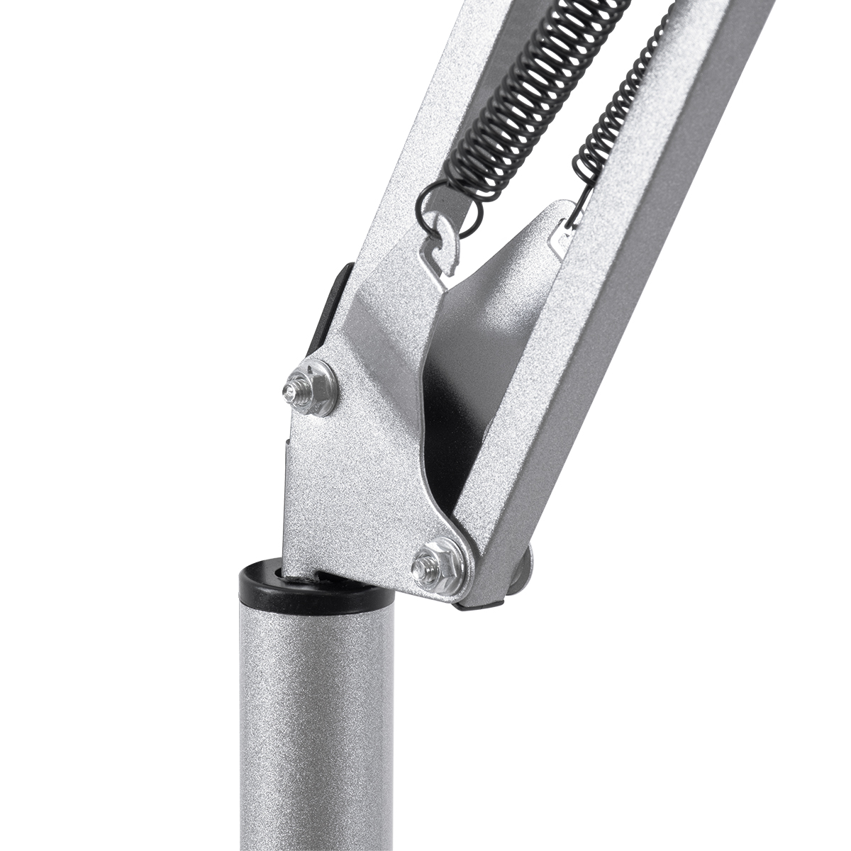 LEDTM® AUDREY 01469 Vintage Επιδαπέδιο Φωτιστικό με Ντουί 1 x E27 AC 220-240V IP20 - Ασημί - Μ15 x Π15 x Υ190cm - Image 8