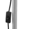 LEDTM® AUDREY 01469 Vintage Επιδαπέδιο Φωτιστικό με Ντουί 1 x E27 AC 220-240V IP20 - Ασημί - Μ15 x Π15 x Υ190cm - Image 9