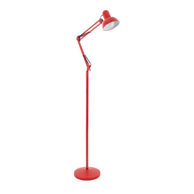 Alternative view of LEDTM® AUDREY 01470 Vintage Επιδαπέδιο Φωτιστικό με Ντουί 1 x E27 AC 220-240V IP20 - Κόκκινο - Μ15 x Π15 x Υ190cm