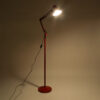 LEDTM® AUDREY 01470 Vintage Επιδαπέδιο Φωτιστικό με Ντουί 1 x E27 AC 220-240V IP20 - Κόκκινο - Μ15 x Π15 x Υ190cm - Image 3
