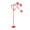 LEDTM® AUDREY 01470 Vintage Επιδαπέδιο Φωτιστικό με Ντουί 1 x E27 AC 220-240V IP20 - Κόκκινο - Μ15 x Π15 x Υ190cm - Image 4