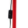 LEDTM® AUDREY 01470 Vintage Επιδαπέδιο Φωτιστικό με Ντουί 1 x E27 AC 220-240V IP20 - Κόκκινο - Μ15 x Π15 x Υ190cm - Image 9