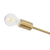 LEDTM® MILANO 01485 Μοντέρνο Φωτιστικό Οροφής με Ντουί 12 x E27 AC 220-240V IP20 - Χρυσό - Μ80 x Π80 x Υ80cm - Image 7