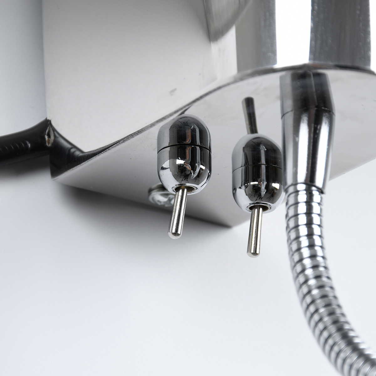 LEDTM® ELEGANT 01492 Μοντέρνο Φωτιστικό Τοίχου - Απλίκα Ξενοδοχείου Reading Light με Ντουί 1 x E27 LED 3W 360lm 36° AC 220-240V IP20 Θερμό Λευκό 2700K - Bridgelux COB Chip - Χρώμιο & Μαύρο - Μ26 x Π16.5 x Υ33cm - 2 Χρόνια Εγγύηση - Image 7