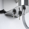 LEDTM® ELEGANT 01493 Μοντέρνο Φωτιστικό Τοίχου - Απλίκα Ξενοδοχείου Reading Light με Ντουί 1 x E27 LED 3W 360lm 36° AC 220-240V IP20 Θερμό Λευκό 2700K - Bridgelux COB Chip - Ασημί & Λευκό - Μ26 x Π16.5 x Υ33cm - 2 Χρόνια Εγγύηση - Image 7