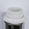 LEDTM® ELEGANT 01493 Μοντέρνο Φωτιστικό Τοίχου - Απλίκα Ξενοδοχείου Reading Light με Ντουί 1 x E27 LED 3W 360lm 36° AC 220-240V IP20 Θερμό Λευκό 2700K - Bridgelux COB Chip - Ασημί & Λευκό - Μ26 x Π16.5 x Υ33cm - 2 Χρόνια Εγγύηση - Image 8