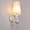 LEDTM® LAURA 01499 Μοντέρνο Φωτιστικό Τοίχου - Απλίκα με Ντουί 1 x E27 AC 220-240V IP20 - Λευκό - Μ21 x Π15 x Y48cm - Image 3