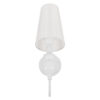LEDTM® LAURA 01499 Μοντέρνο Φωτιστικό Τοίχου - Απλίκα με Ντουί 1 x E27 AC 220-240V IP20 - Λευκό - Μ21 x Π15 x Y48cm - Image 5