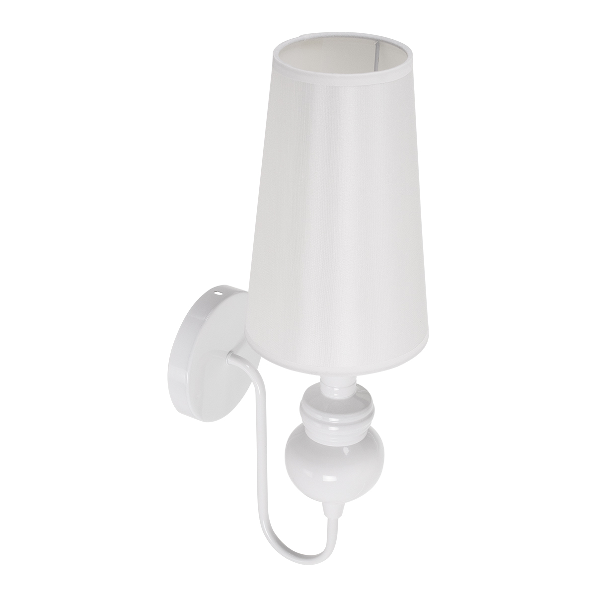 LEDTM® LAURA 01499 Μοντέρνο Φωτιστικό Τοίχου - Απλίκα με Ντουί 1 x E27 AC 220-240V IP20 - Λευκό - Μ21 x Π15 x Y48cm - Image 6