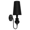 LEDTM® LAURA 01500 Μοντέρνο Φωτιστικό Τοίχου - Απλίκα με Ντουί 1 x E27 AC 220-240V IP20 - Μαύρο - Μ21 x Π15 x Y48cm - Image 4
