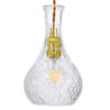 LEDTM® WHISKEY 01514 Vintage Κρεμαστό Φωτιστικό Οροφής με Ντουί 1 x E27 AC 220-240V IP20 - Διάφανο - Μ14 x Π14 x Υ23cm - Image 5