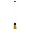 LEDTM® PALAZZO 01523 Μοντέρνο Κρεμαστό Φωτιστικό Οροφής με Ντουί 1 x E27 AC 220-240V IP20 - Μαύρο & Χρυσό - Μ14 x Π14 x Υ34cm - Image 4
