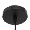 LEDTM® PALAZZO 01523 Μοντέρνο Κρεμαστό Φωτιστικό Οροφής με Ντουί 1 x E27 AC 220-240V IP20 - Μαύρο & Χρυσό - Μ14 x Π14 x Υ34cm - Image 9