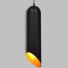 LEDTM® CARSON 01529 Μοντέρνο Κρεμαστό Φωτιστικό Οροφής με Ντουί 1 x E27 AC 220-240V IP20 - Μαύρο & Χρυσό - Μ15 x Π15 x Υ68cm - Image 2
