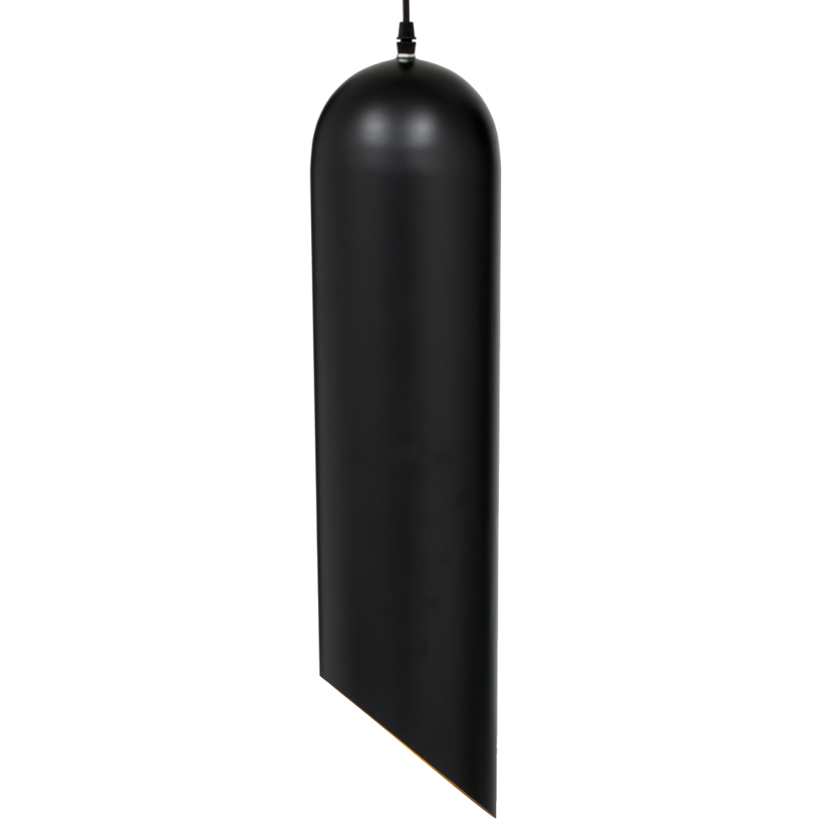 LEDTM® CARSON 01529 Μοντέρνο Κρεμαστό Φωτιστικό Οροφής με Ντουί 1 x E27 AC 220-240V IP20 - Μαύρο & Χρυσό - Μ15 x Π15 x Υ68cm - Image 6