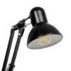 LEDTM® DESK 01538 Μοντέρνο Επιτραπέζιο Φωτιστικό Πορτατίφ με Ντουί 1 x E27 AC 220-240V IP20 - Μαύρο - Μ15 x Π15 x Υ67cm - Image 8