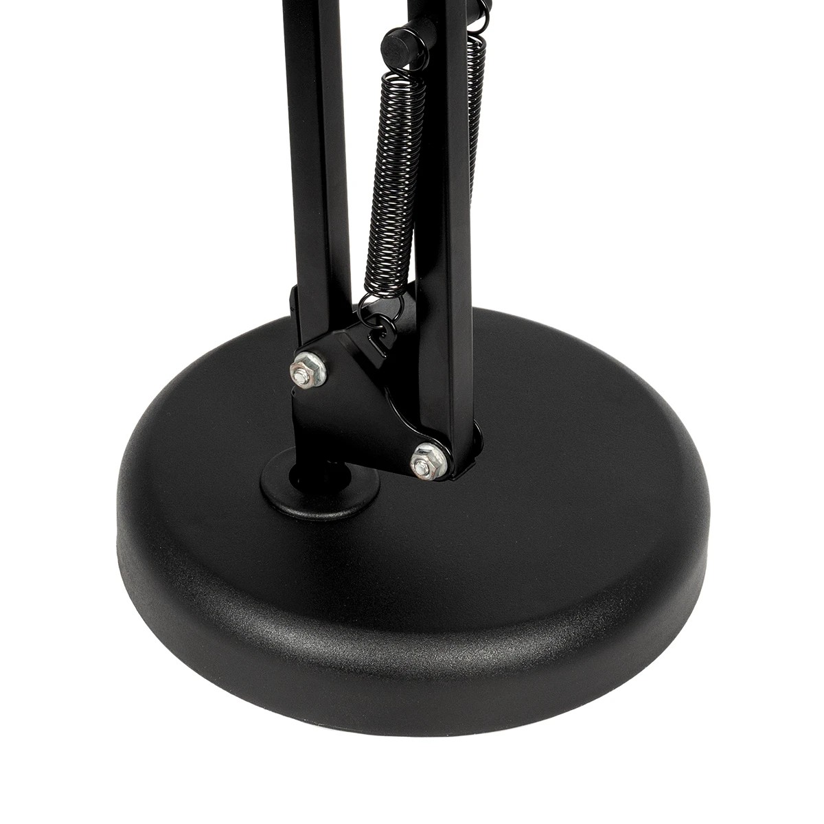 LEDTM® DESK 01538 Μοντέρνο Επιτραπέζιο Φωτιστικό Πορτατίφ με Ντουί 1 x E27 AC 220-240V IP20 - Μαύρο - Μ15 x Π15 x Υ67cm - Image 9