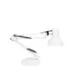 LEDTM® DESK 01539 Μοντέρνο Επιτραπέζιο Φωτιστικό Πορτατίφ με Ντουί 1 x E27 AC 220-240V IP20 - Λευκό - Μ15 x Π15 x Υ67cm - Image 5