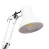 LEDTM® DESK 01539 Μοντέρνο Επιτραπέζιο Φωτιστικό Πορτατίφ με Ντουί 1 x E27 AC 220-240V IP20 - Λευκό - Μ15 x Π15 x Υ67cm - Image 8